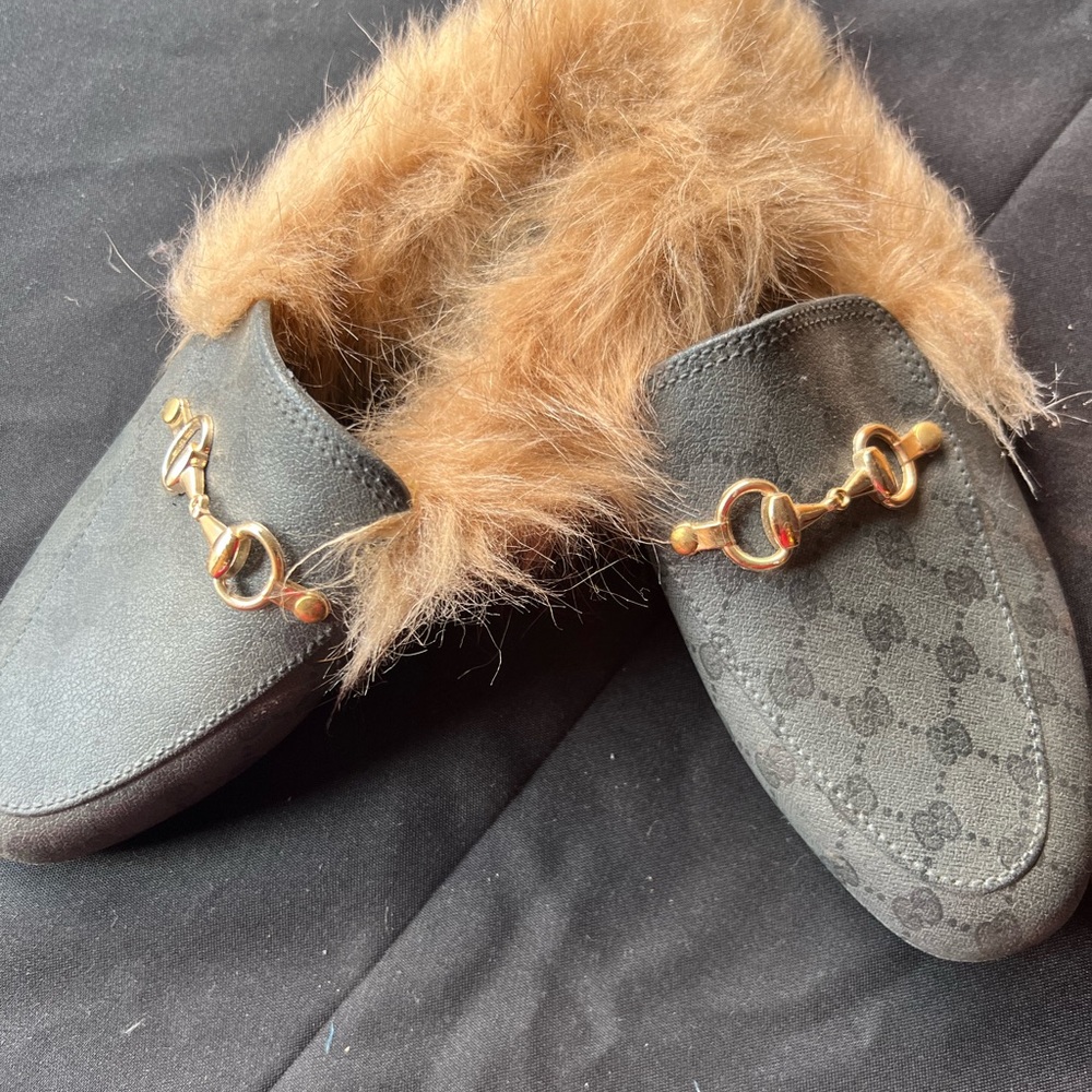 Grayish -Blush color ladies loafer.